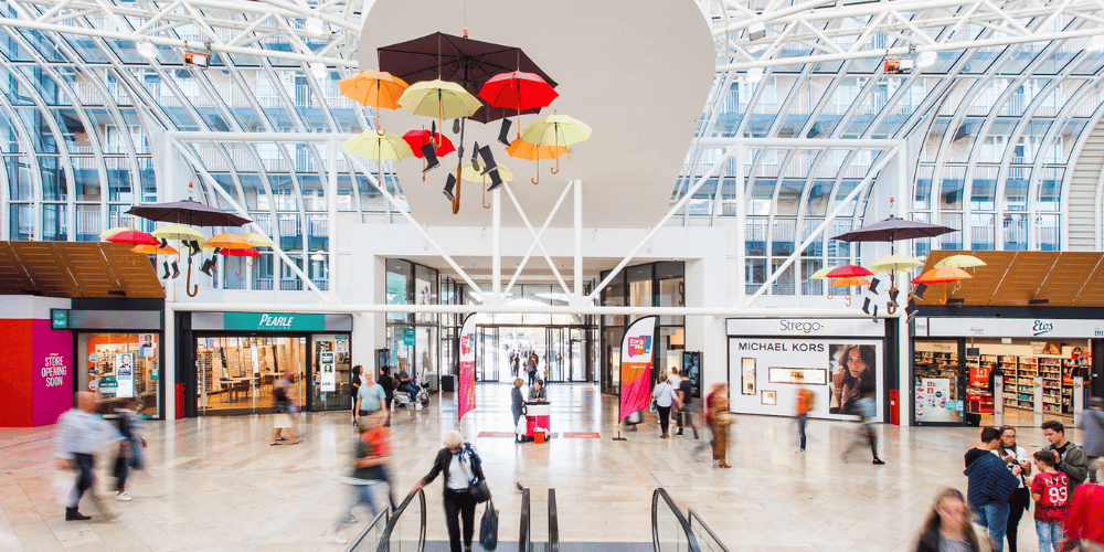 Shoppen net buiten Utrecht